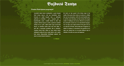 Desktop Screenshot of bujdosotanya.hu
